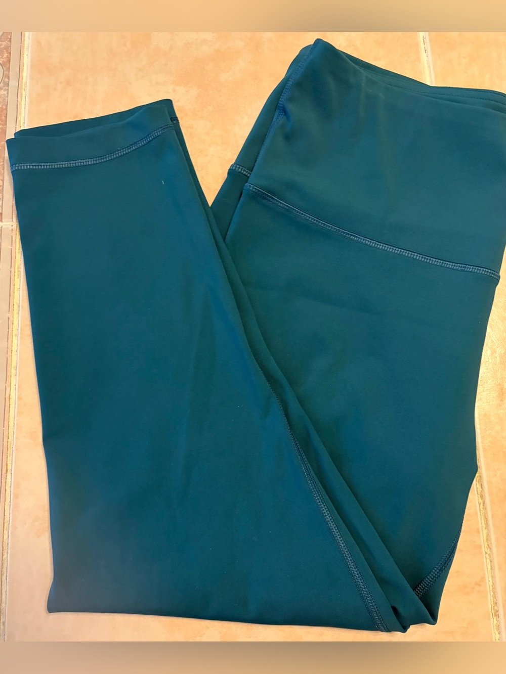 90 Degree By Reflex Teal High-Rise Workout Leggings